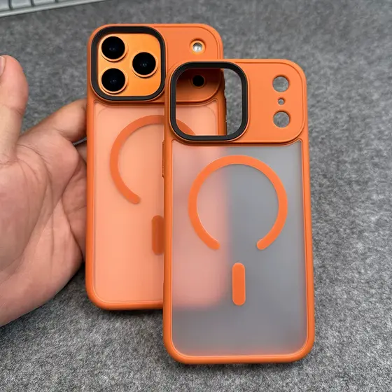 Capa Magsafe Magnética Fosca para iPhone 17 / 17 Pro / 17 Pro Max | Proteção de Câmera 360° Anti-impacto