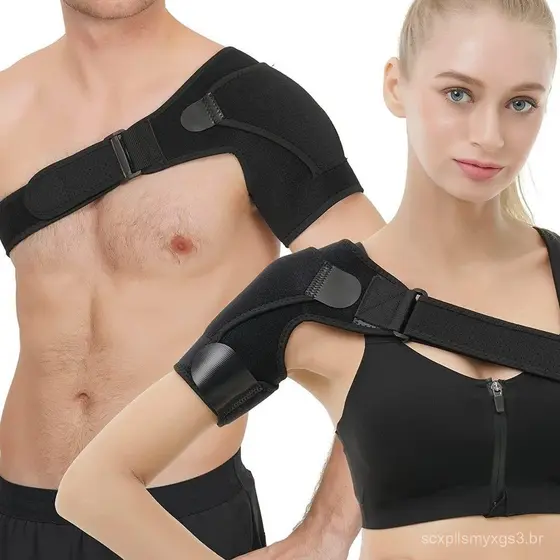 Suporte de Ombro para Homens e Mulheres para Lesões no Músculo Rotador, Manga de Compressão e Suporte para IAOR