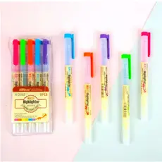 Caneta Marca-Texto HIGHLIGHTER 5 cores