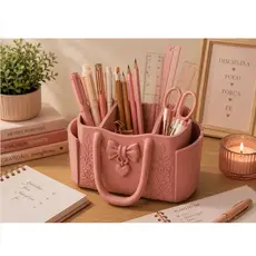 Organizador de Maquiagem ou Mesa Decorativo Porta Lápis Personalizado Escritório Papelaria Home Office