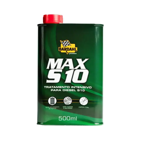 Aditivo Combustível Diesel Bardahl Max S10 500ml Biodiesel