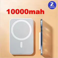 Carregador Portátil 3000MAH/5000MAH/10000mah Sem fio Para iPhone Indução Magsafe Bateria Carga-Zonix