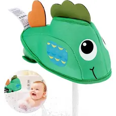 Capa protetora para banheira, capa protetora de saída de torneira de peixe fofa E macia de desenho animado, banheira de