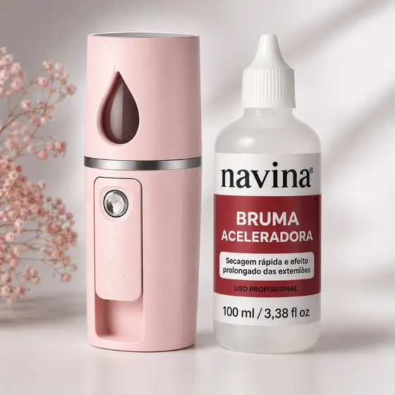 Nano Vaporizador e Bruma Aceleradora para Extensão de Cílios Profissional