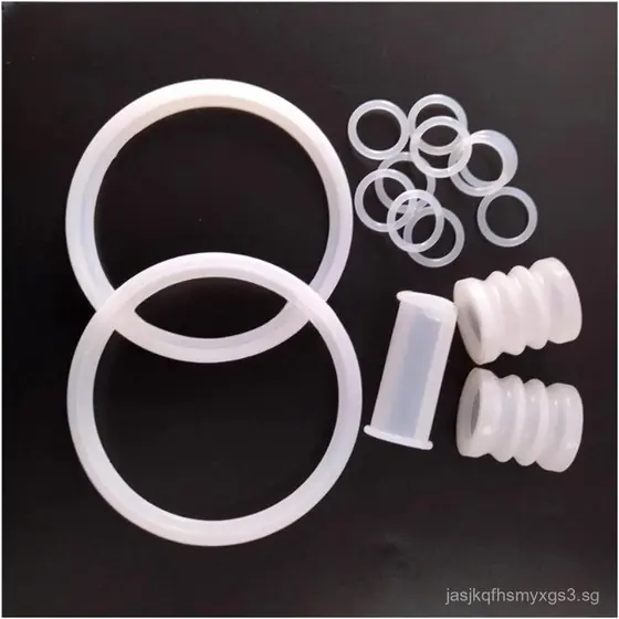 15 + 2 peças de acessórios de junta de anel de vedação de Silicone, componentes de tubo, compatíveis com fabricante de g