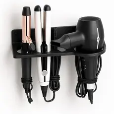 Suporte De Parede Multifuncional Chapinha Babyliss Secador De Cabelo Organizador De Salão Banheiro