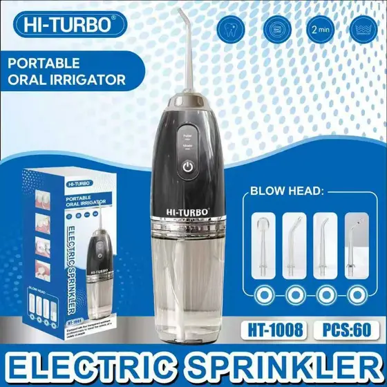 Water Flosser Profissional Sem Fio | Irrigador Oral Recarregável Portátil