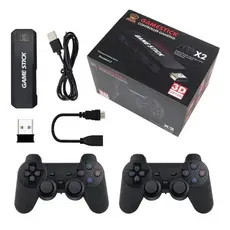 Game Stick X2 4K Retro 40000 Jogos Classicos Video Game Portatil Emulador Ps1 Super Nintendo  Controles Sem Fio