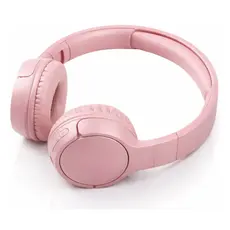Fone De Ouvido Bluetooth Sem Fio Rosa Headphone Headset Academia  Potente Pure Bass Microfone Dobrável Bateria Longa