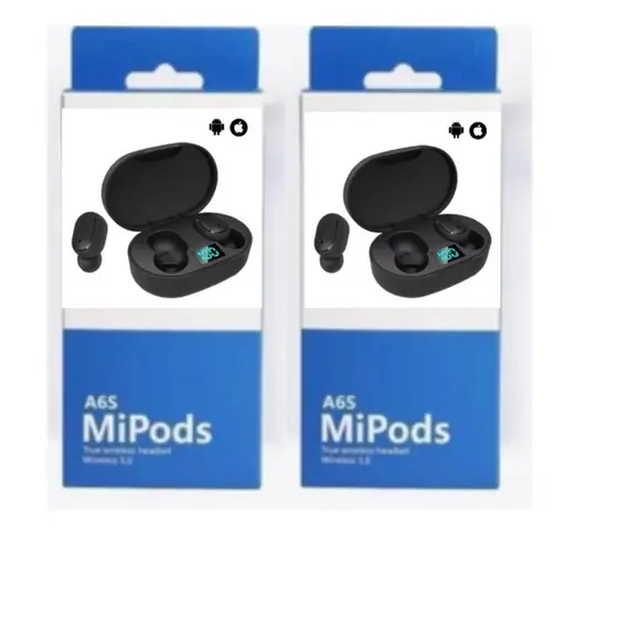 Kit 2 Fones De Ouvido Sem Fio Bluetooth Atacado Para Revenda Par De Fone Celular Android iPhone