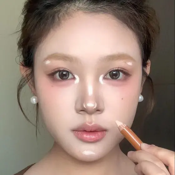 Caneta de contorno compatível com osso pode ser saindo todos os dias Caneta de contorno de sombra precisa de duas cabeça