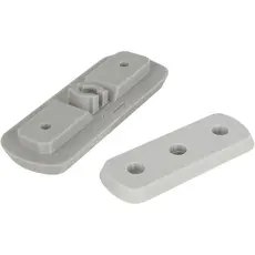 Suporte de Reposição para Quebra-Sol Cinza para Chevrolet Colorado e GMC Canyon 2004-2011 - Quebra-Sol para Motorista e 