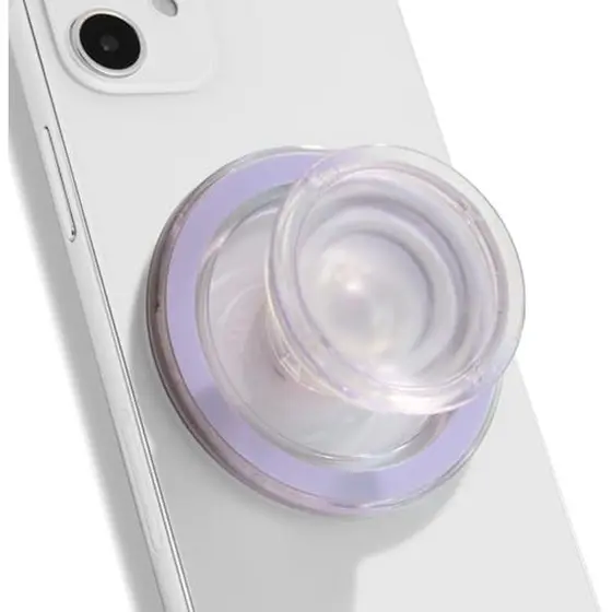 OnTheGrip Compatível Com Magsafe Magnético Autêntico Design De Cor Translúcida Suporte Dobrável Para Celular Smartphone