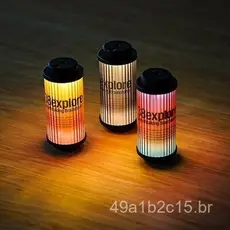 Lâmpada japonesa M16 38explore para acampamento ao ar livre, lâmpada de barraca, lâmpada adesiva, suporte de lâmpada, à 