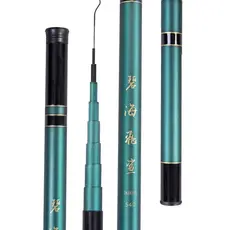 Vara de pesca, vara de pesca Bihaifeisha, vara de mão, vara para carpa cruciana, conjunto de vara de mão, equipamento de