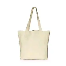 kit 2 SACOLAS  Ecobag lisa 32,x38 100% algodão cru 210 gramas
