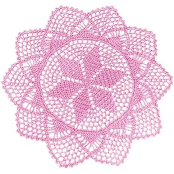 Crochê Linda Flor Renda Mesa Doilies Loja Vasos Tapetes Toalha De Cozinha Prato Tapete Feito À Mão Guardanapo Placemats