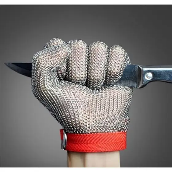 Luvas De Aço Inoxidável anti 304 ting Fio , JZD , Resistentes