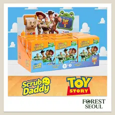 [Scrub Daddy] Toy Story5 Mistério Caixa Completa Aleatória | 9 Conjuntos De Personagens 1 Esponja + 1 Limpador De Tela S