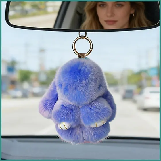 Coelho Chaveiro Bonito Mochila Acessórios Macio Para Chave Do Carro Bolsa hwipfbr