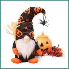 Halloween Gnomos Decoração Bonito Artesanal Brinquedos Sem Rosto Gnome Para Casa Mesa De Escritório Móveis hwipfbr