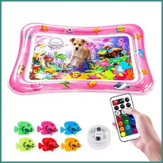 Tapete De Água Para Gatos , Brinquedo Antiarranhões , Dobrável , Almofada De Resfriamento , Gato , Cachorro , Ambientes