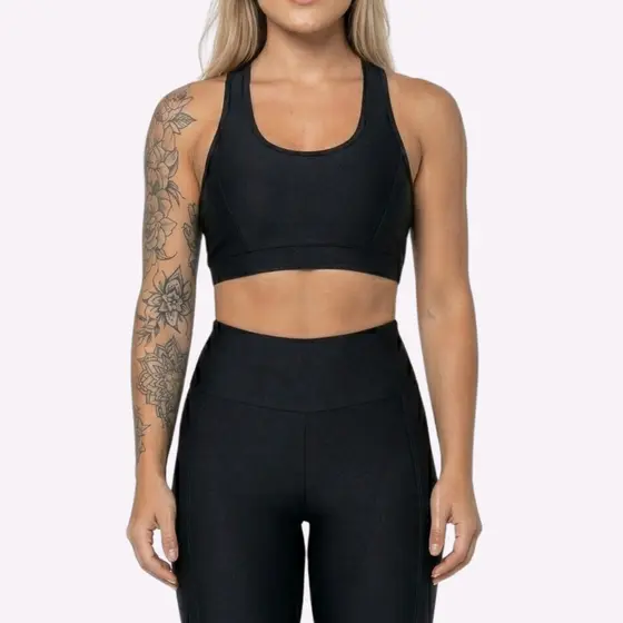 Conjunto Legging Fitness Feminino Cintura Modeladora Garotta Marotta Fitness