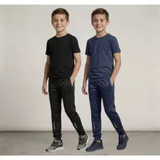 ​Kit 2 Calças Jogger Infantil Unissex Do 4 Ao 16- Conforto Para O Dia A Dia