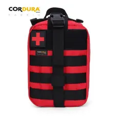 Bolsa Primeiros Socorros Edc Para Uso Externo Ifak Molle Vermelha