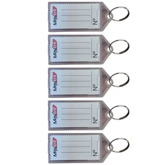Kit 5 Chaveiro Identificador Para Chaves Militar