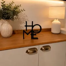 Escultura Home Decorativa | Enfeite de Mesa Minimalista | Decoração Moderna para Sala e Escritório