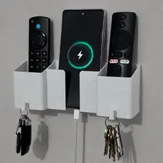Suporte de Parede para Celular, Controles e chaves | Sem furos | Fita dupla face 3M