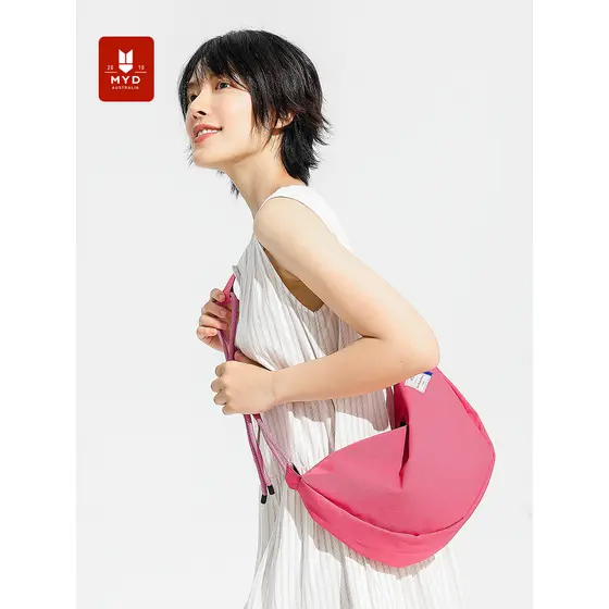 MYD bolsa mensageiro feminina, novo estilo, Popular, com cordão, bolsa de ombro, estudante, bolinho, grande capacidade,