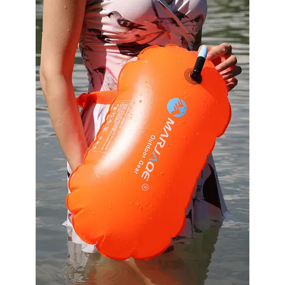 Seguidor anfíbio ao ar livre flutuante saco de natação soprado adulto crianças armazenamento saco à prova dwaterproof ág
