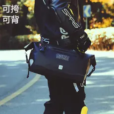 OSAH Bolsa de Ombro À Prova D 'Água Bolsa de Assento Traseiro Motocicleta Cauda Bolsa Piggyback Bagagem Universal Motoci