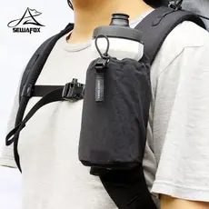 Saco de copo de água alça de ombro saco externo pequena garrafa de água capa portátil saco do telefone móvel montanhismo
