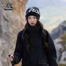 Chapéu frio série montanha ao ar livre feminino caminhadas chapéu de malha circunferência da cabeça grande masculino Sic