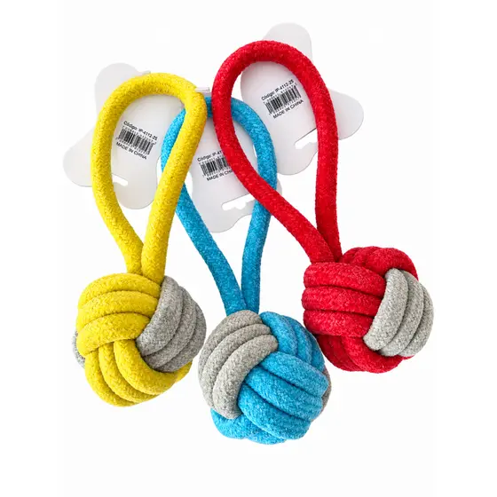 1/2/4 Brinquedo Corda Resistente Para Cachorro Mordedor Puxador Pet Brincadeira
