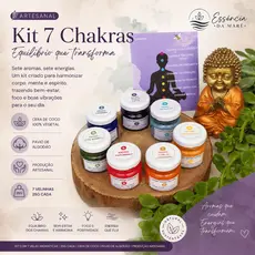 Kit 7 Velas dos Chakras Aromáticas | Energia e Equilíbrio-Velas Terapêuticas 7 Chakras | Aromaterapia e Relaxamento