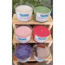 Kit Completo 6 Velas Aromáticas Perfumadas 100g Aromaterapia e Decoração
