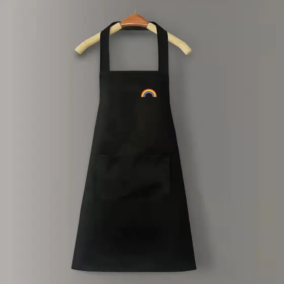 Avental à prova d'água para cozinha, à prova de óleo, alça longa estendida, cozinha doméstica, Catering feminino, mascul