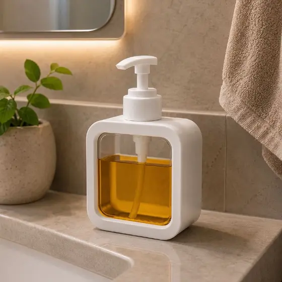 Porta Sabonete Dispenser Detergente Liquido Minimalista