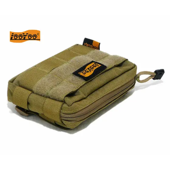 Road Tour A43 molle diversos acessório saco acessório EDC usar cinto pequeno saco de cintura uso ventilador militar náil