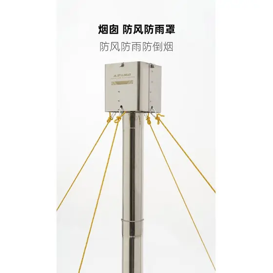 Sanfeng acessórios de fogão a lenha 6CM chaminé 7CM chaminé à prova de vento capa à prova de chuva tenda chaminé à prova
