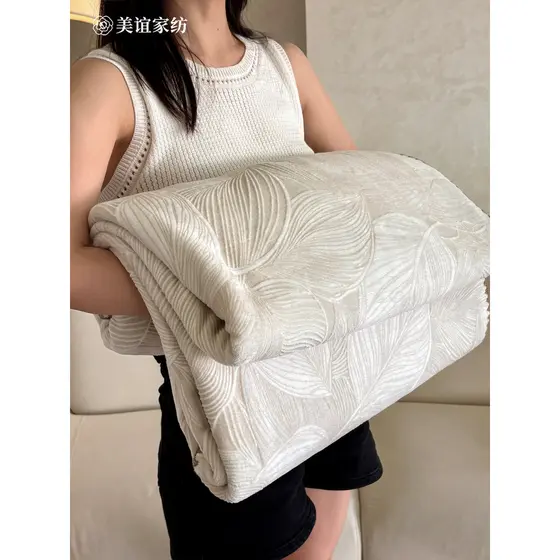 Inverno quente cobertor capa de cama cobertor sofá cobertor máquina lavável não-forro esculpido velo impresso cobertor c