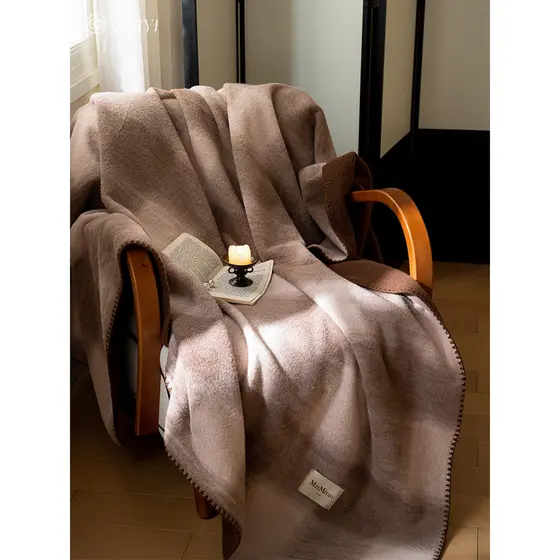 Simples outono inverno biônico lã cobertor sofá quarto cobertor escritório Nap cobertor engrossado quente cobertor de pe