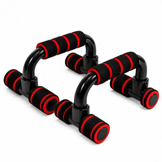 Par De Suporte Apoio para Flexão de Braço Antiderrapante Pegadores Anatômicos Musculação Academia