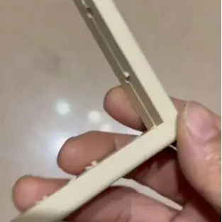 Proteção de canto de caminhão de jantar de alto trilho Caminhão de lixo de alto trilho Canto anticolisão de plástico Can