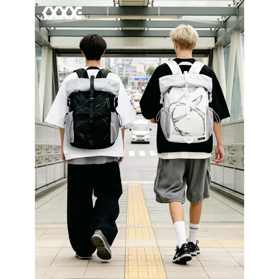 Coexistência mochila masculina estudante universitário Commuter mochila de viagem de curta distância esportes montanhism