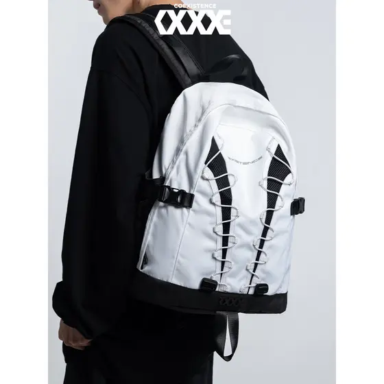 Coexistência mochila reflexiva mochila nicho mochila Design feminino saco de computador estudantes do ensino médio diari